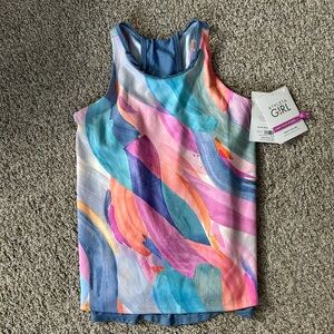 NWT Athleta Girl Perfect Pair Tank Camisole Perfect Pair. Size XL/14. Stretch